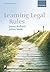 Learning Legal Rules by James A. Holland
