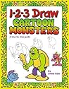 1-2-3 Draw Cartoon Monsters 1-2-3 Draw Cartoon Monsters