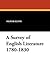 A Survey of English Literature 1780-1830