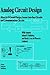 Analog Circuit Design: MOST RF Circuits, Sigma-Delta Converters and Translinear Circuits