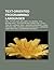Text-Oriented Programming Languages: Perl, Python, awk, sed, Bash, TCL, Snobol, Icon, Bourne Shell, Text Editor and Corrector, C Shell, Tcsh