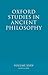 Oxford Studies in Ancient Philosophy