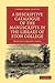 A Descriptive Catalogue of the Manuscripts in the Library of Eton College (Cambridge Library Collection - History of Printing, Publishing and Libraries)