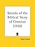 Secrets of the Biblical Story of Creation by Rudolf Steiner