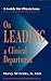 On Leading a Clinical Department: A Guide for Physicians