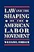 Law and the Shaping of the American Labor Movement