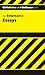 Emerson's Essays (CliffsNotes)