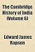 The Cambridge History of India Volume 6 by Edward James Rapson