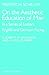 On the Aesthetic Education of Man in a Series of Letters by Friedrich Schiller