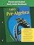 Pre-Algebra, Parent and Student Study Guide Workbook
