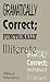 Grammatically Correct; Func...