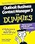 Outlook 2007 Business Contact Manager For Dummies