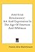 American Renaissance: Art and Expression in the Age of Emerson and Whitman