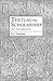 Textual Scholarship: An Int...