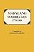 Maryland Marriages 1778-1800