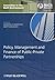 Policy, Management and Finance of Public-Private Partnerships