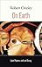 On Earth by Robert Creeley On Earth by Robert Creeley