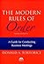 The Modern Rules of Order