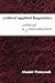 Critical Applied Linguistics by Alastair Pennycook