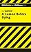 CliffsNotes on Gaines' A Lesson Before Dying