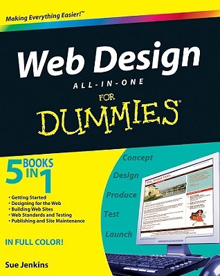 Web Design All-in-One For Dummies (Paperback)