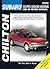 Subaru Coupes/Sedans/Wagons 1985-96 Repair Manual (Chilton's Total Car Care)