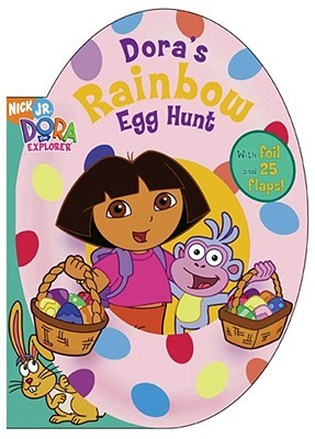 Dora's Rainbow Egg Hunt (Board Book)