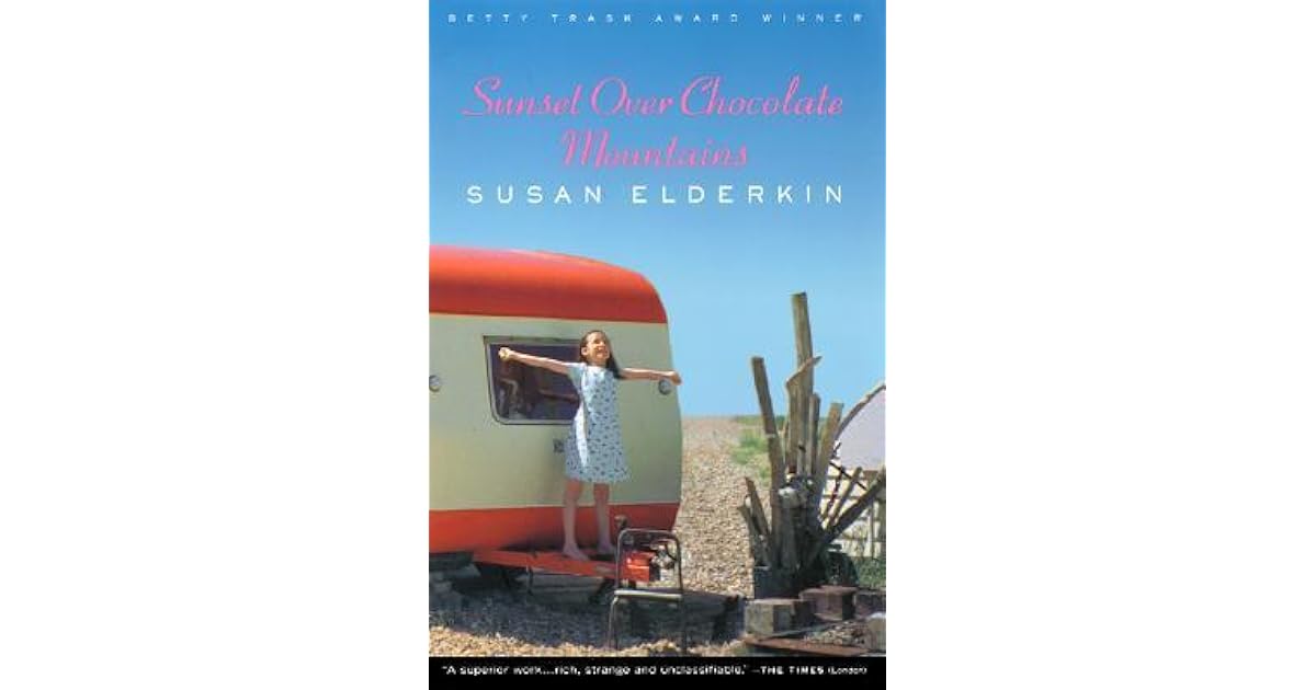 Sunset Over Chocolate Mountains By Susan Elderkin