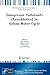 Dangerous Pollutants (Xenobiotics) in Urban Water Cycle by Petr Hlavinek