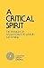 A 'critical Spirit