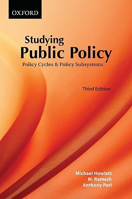 Studying Public Policy: Policy Cycles and Policy Subsystems (Paperback)