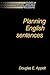 Planning English Sentences (Studies in Natural Language Processing)