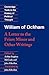 A Letter to the Friars Minor and Other Writings by William of Ockham