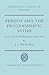 Persius and the Programmatic Satire: A Study in Form and Imagery (Cambridge Classical Studies)