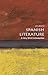 Spanish Literature: A Very ...