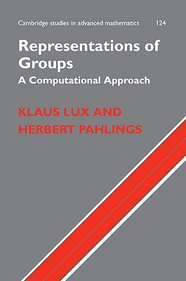 Representations of Groups: A Computational Approach (Cambridge Studies in Advanced Mathematics, Series Number 124)