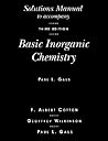 Solutions Manual T/A Basic Inorg Chem 3E Solutions Manual T/A Basic Inorg Chem 3E