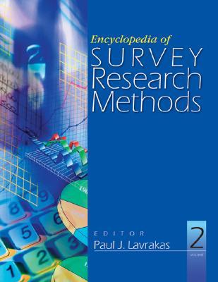Encyclopedia Of Survey Research Methods (Hardcover)