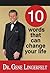 10 Words That Can Change Your Life