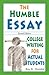 The Humble Essay
