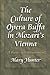 The Culture of Opera Buffa in Mozart's Vienna