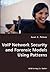 VoIP Network Security and Forensic Models Using Patterns