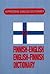 Finnish-English/English-Finnish Dictionary by Aino Wuolle