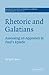 Rhetoric and Galatians by Philip H. Kern