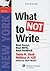What Not to Write: NY Bar Exam Essay Book