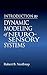 Introduction to Dynamic Modeling of Neuro-Sensory Systems by Robert B. Northrop