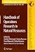 Handbook of Operations Research in Natural Resources (International Series in Operations Research & Management Science)