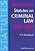 Blackstone's Statutes on Criminal Law 2006-2007 (Blackstone's Statute Book Series)