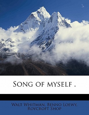 Song of myself .
