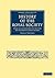 History of the Royal Society: From its Institution to the End of the Eighteenth Century (Cambridge Library Collection - Physical Sciences)